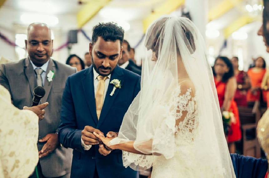Sri Lankan Christian wedding in London | Forever Love Wedding